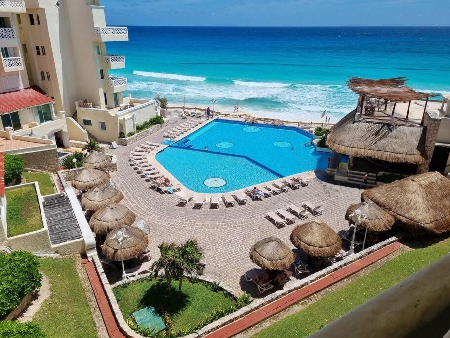 Cancun Plaza Condo Ocean Front Esterno foto