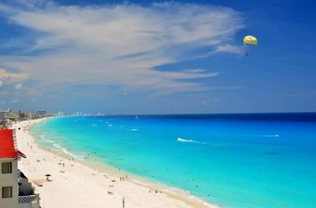 Cancun Plaza Condo Ocean Front Esterno foto